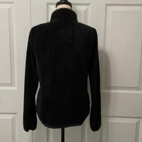 Aeropostale Full Zip Soft Fleece Jacket, XL, Black, Like New - Picture 4 of 9